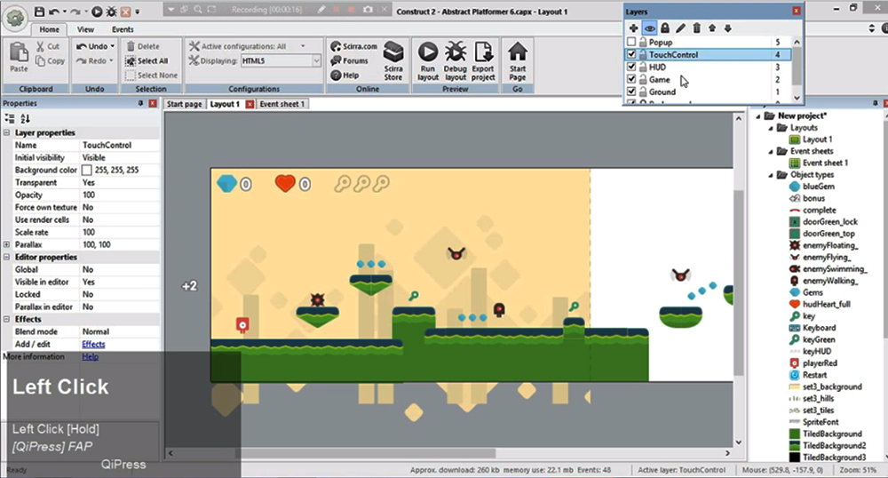 Tutorial do Construct 2 Jogo de Luta 2D ! Part1 