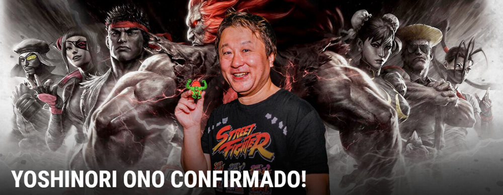 Yoshinori Ono retornará à Brasil Game Show em 2019