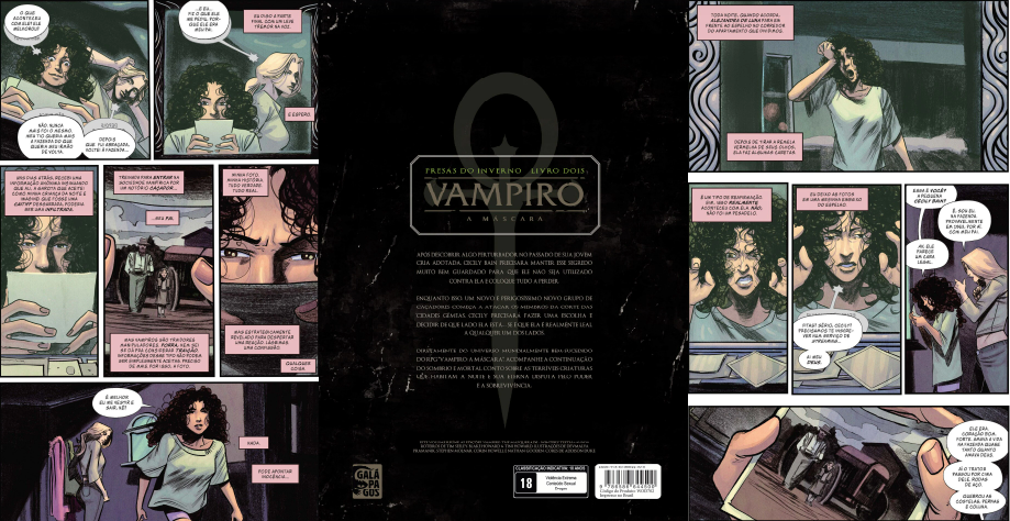 Vampiro: A Máscara – Icônico RPG ganha nova versão em HQ da Galápagos Vampiro: A Máscara – Icônico RPG ganha nova versão em HQ da Galápagos