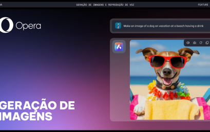 Opera One adiciona recursos de geração de imagens e reprodução de voz à Aria, inteligência artificial nativa do navegador