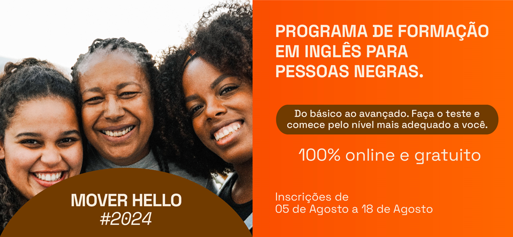 Curso Gratuito de Inglês – Mover Hello 2024 Curso Gratuito de Inglês – Mover Hello 2024