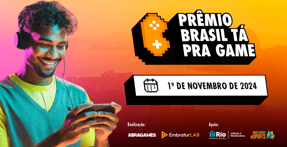 Embratur promove evento de premiação do concurso “Brasil Tá Pra Game”