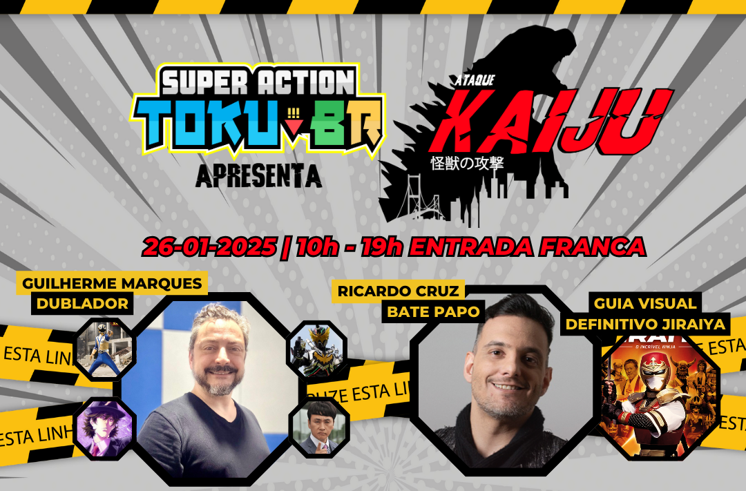 [GRATUITO] Evento Super Action Toku BR