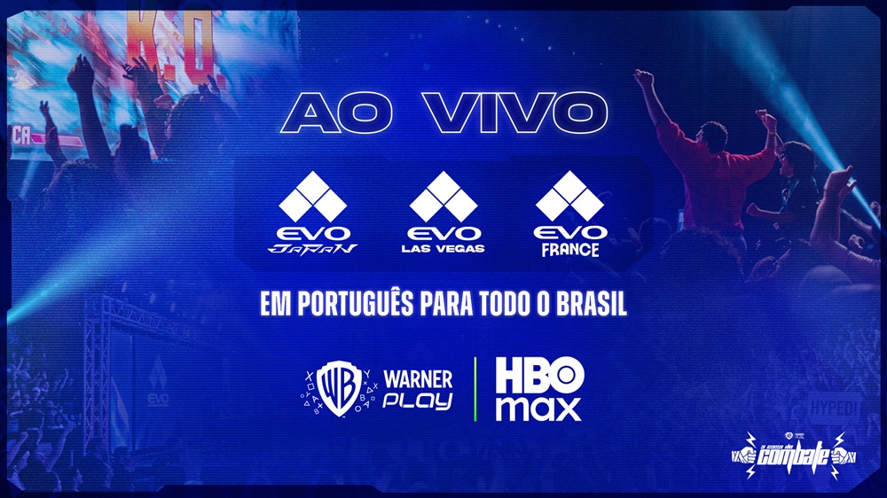 HBO Max transmitirá ao vivo as principais competições da EVO 2026