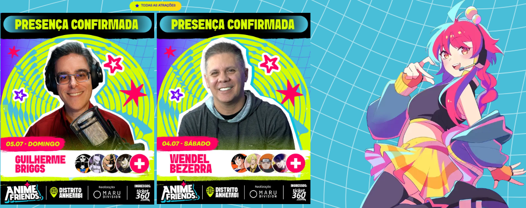 Anime Friends 2026 abre pré-inscrições para concursos de cosplay