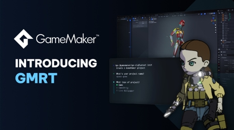GameMaker lança GMRT: o runtime que desenvolvedores profissionais estavam esperando